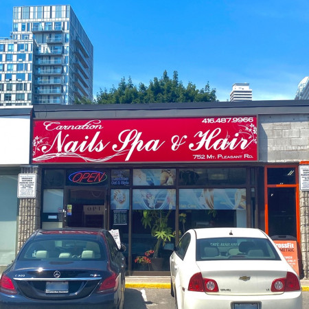 Carnation Nails and Spa Storefront