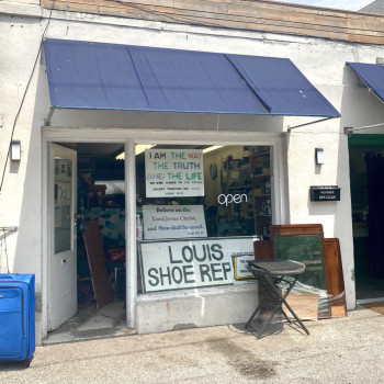 Louis Shoe Repair Storefront
