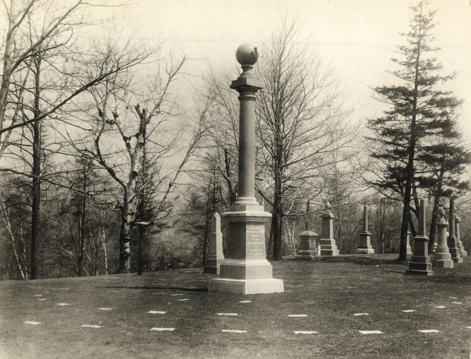 Which one came first? Mount Pleasant Cemetery or our Main Street ...